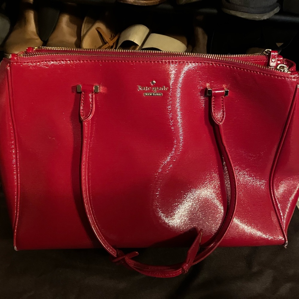Red Kate Spade Mulberry Leighann Satchel